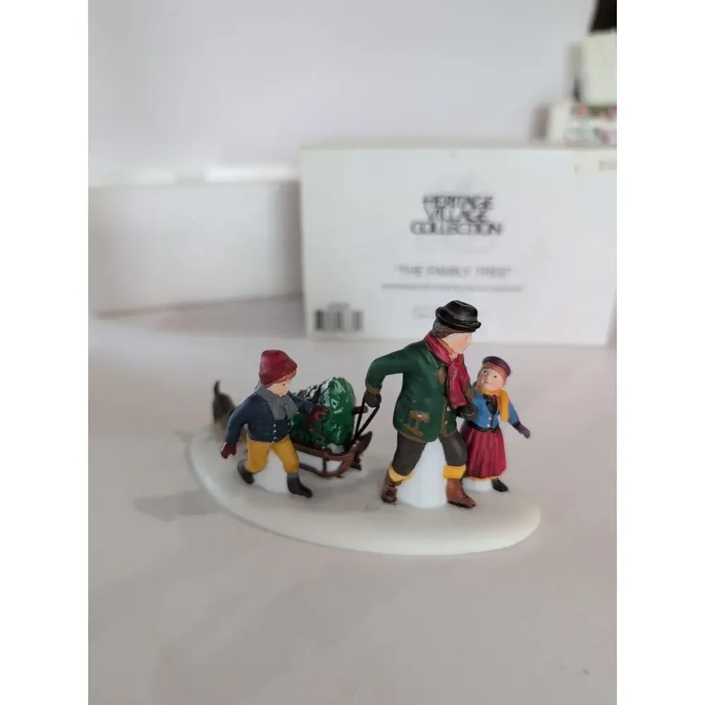 Department 56 'The Family Tree #58895 Heritage Village‎ Coll. RETIRED 2003 W/Box